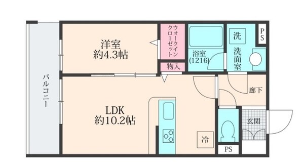 Maison Housedressingの物件間取画像